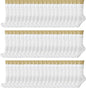 120 Pairs Extra-Long Heavy Slouch Socks – Women'S Shoe Size 5-10, Cotton Blend, Retro 80S Style
